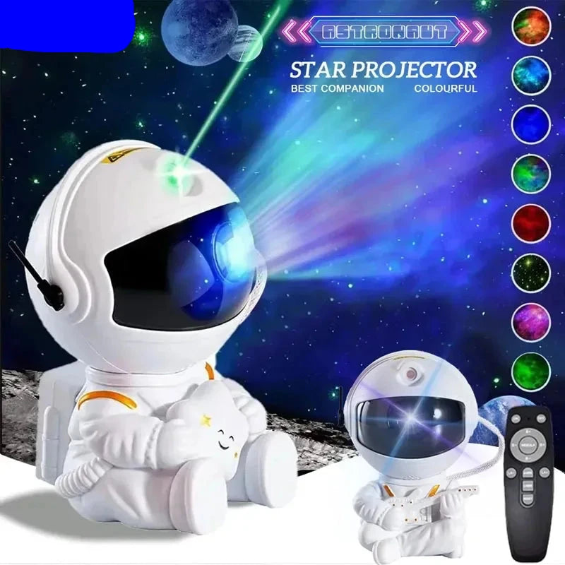 Galaxy Star LED Night " Projetor de Astronauta Decorativo "