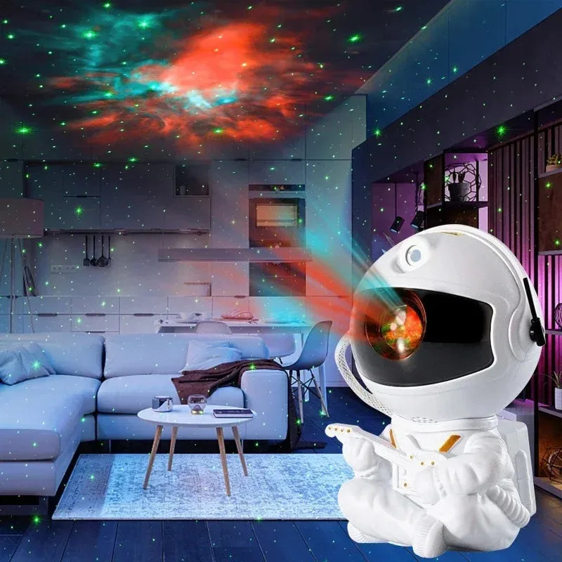 Galaxy Star LED Night " Projetor de Astronauta Decorativo "